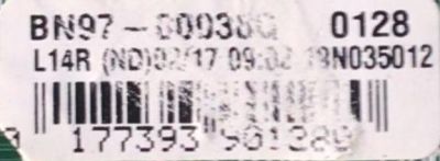 MAIN PARA SMART TV SAMSUNG 4K UHD RESOLUCION  (3840 X 2160) / NUMERO DE PARTE BN94-14860W / BN41-02703B / BN97-00038G / BN9414860W / 14860W / NUMERO DE PANEL CY-NN043HGEVMH / MODELO UN43NU6900BXZA BD03 - Imagen 3